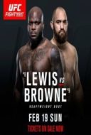 Layarkaca21 LK21 Dunia21 Nonton Film UFC Fight Night 105 Lewis vs Browne 19th February 2017 Subtitle Indonesia Streaming Movie Download