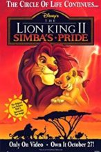 Nonton Film The Lion King 2: Simba’s Pride (1998) Subtitle Indonesia Streaming Movie Download