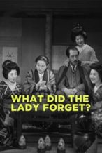 Nonton Film What Did the Lady Forget? (1937) Subtitle Indonesia Streaming Movie Download