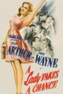 Layarkaca21 LK21 Dunia21 Nonton Film A Lady Takes a Chance (1943) Subtitle Indonesia Streaming Movie Download