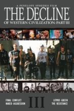 Nonton Film The Decline of Western Civilization Part III (1998) Subtitle Indonesia Streaming Movie Download