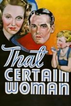 Nonton Film That Certain Woman (1937) Subtitle Indonesia Streaming Movie Download